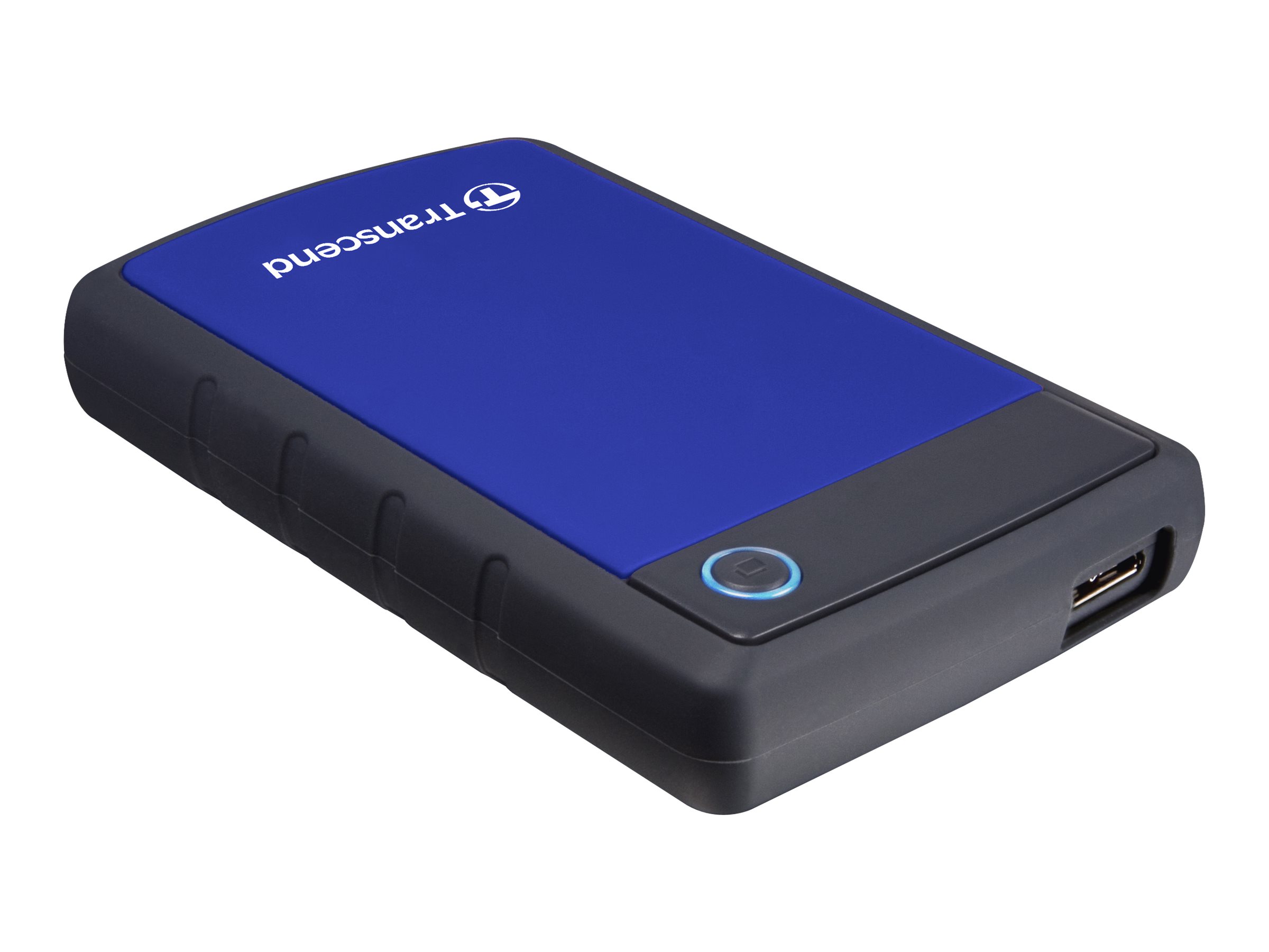 Transcend 1TB StoreJet 25H3 Externe Festplatte 5400 RPM 2.5" Micro-USB B 3.2 Gen 1 (3.1 Gen 1) Schwarz, Blau