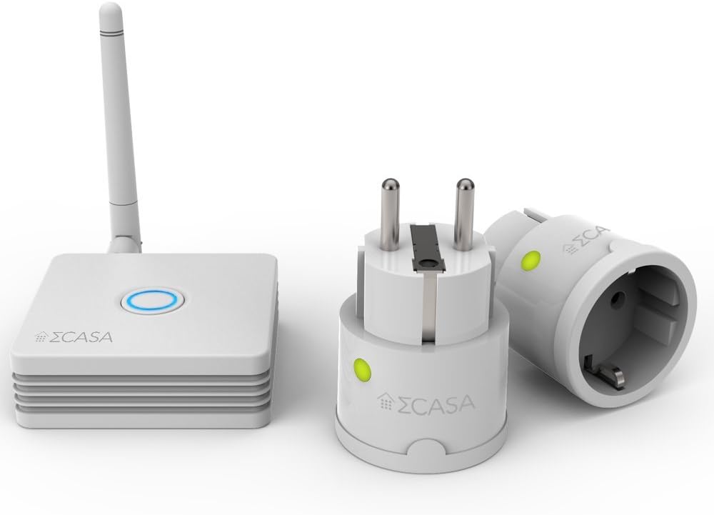 Sigma Casa Home Control Smart Power Kit 2xPlug Für ECentr