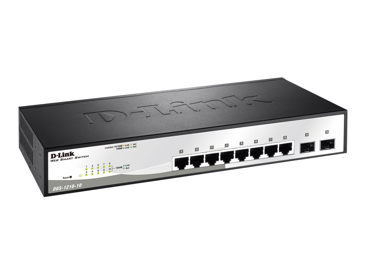 D-Link Smart+ DGS-1210-10 - Switch - managed