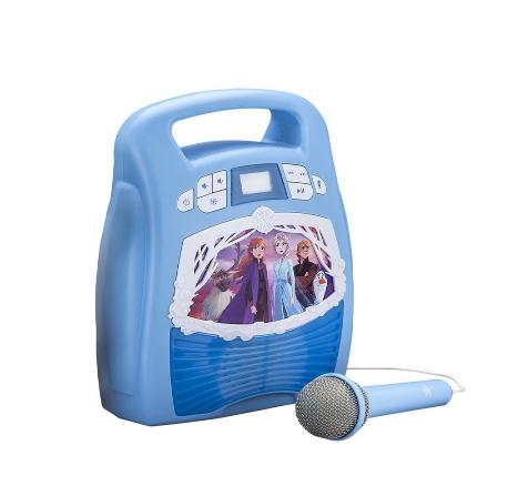 EKIDS Karaokebox Frozen Eiskönigin Bluetooth/Mikro     blau