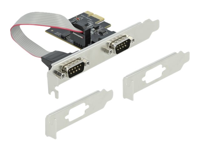 Delock PCI Express Karte zu 2 x Seriell RS-232