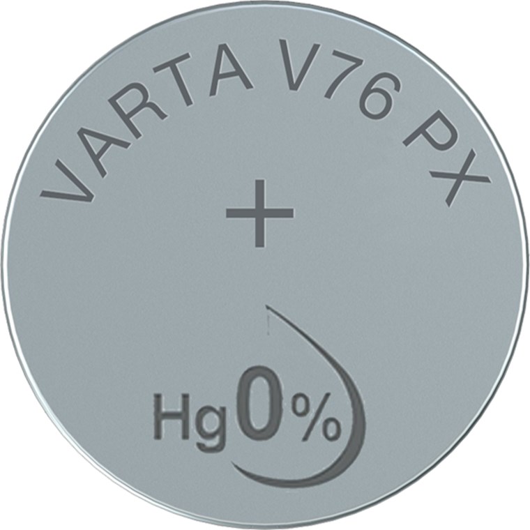 Varta 1x 1.55V V 76 PX Einwegbatterie SR44 Siler-Oxid (S)