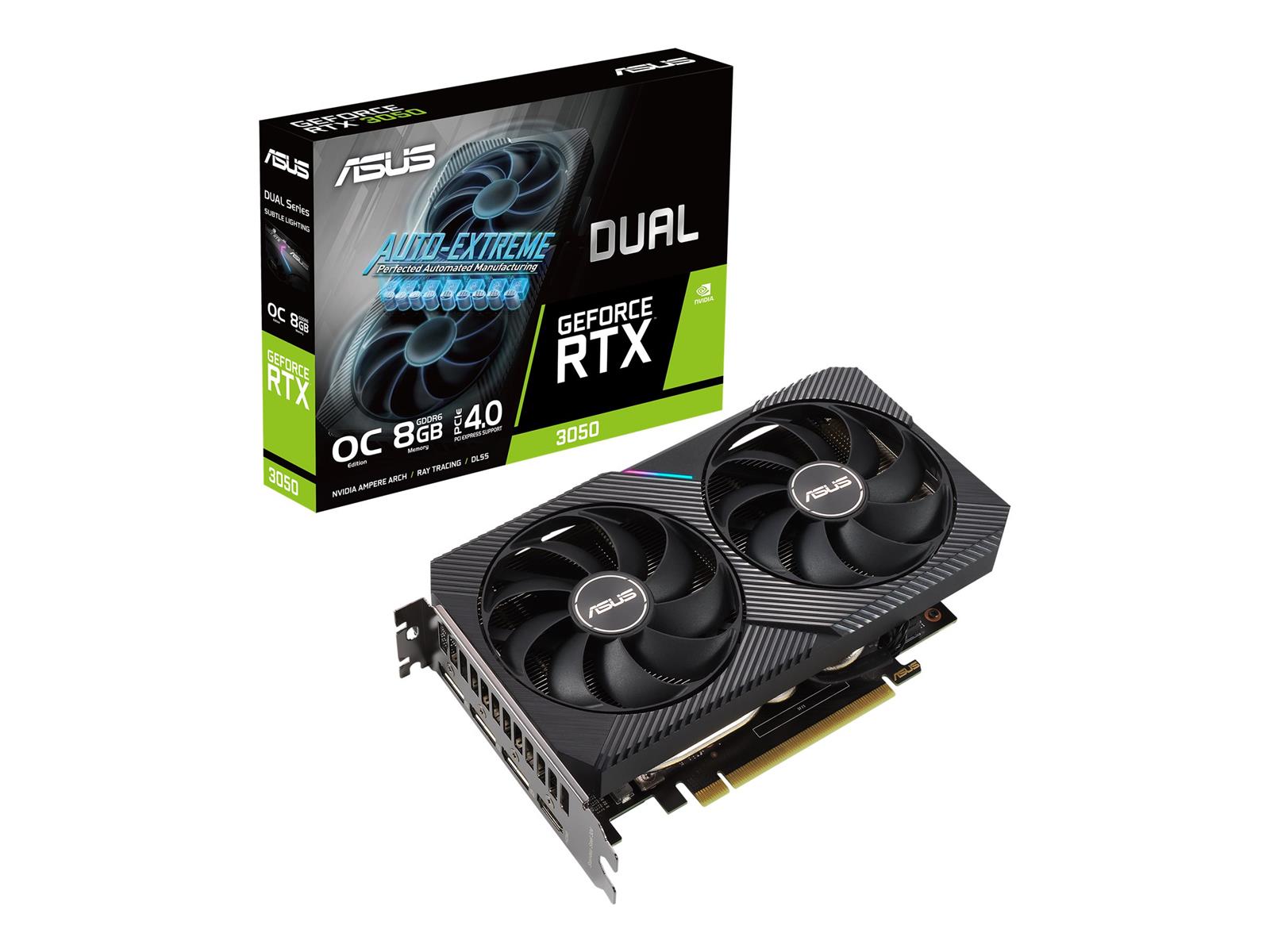 ASUS Dual GeForce RTX 3050 OC Edition - Grafikkarten