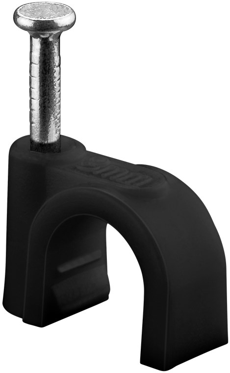 Kabelschelle 8 mm, schwarz