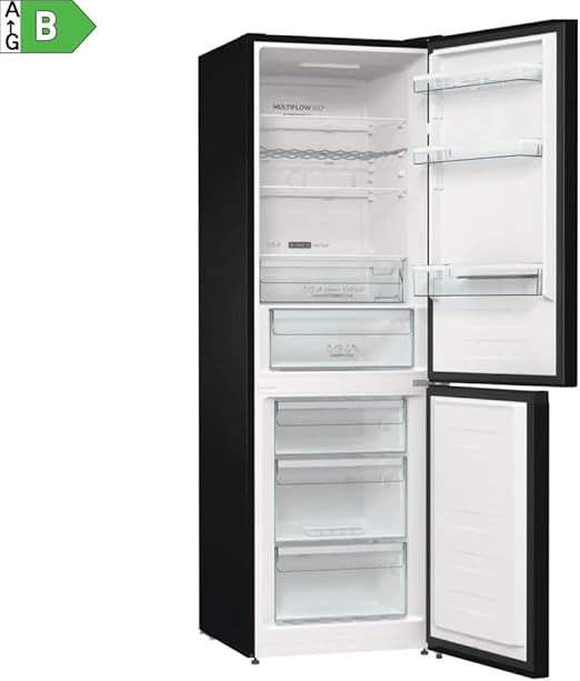Gorenje Kühl-Gefrierkombi  NK79B0DBK  bk  B (Speditionsversand)