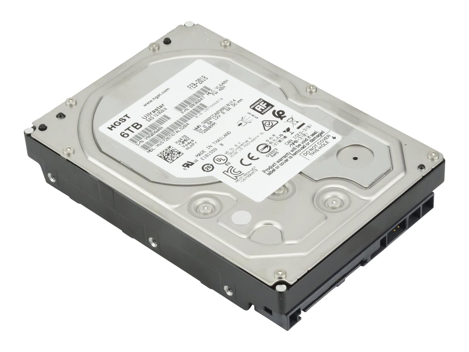 Supermicro HGST - Festplatte - 6 TB - intern - 3.5" (8.9 cm)