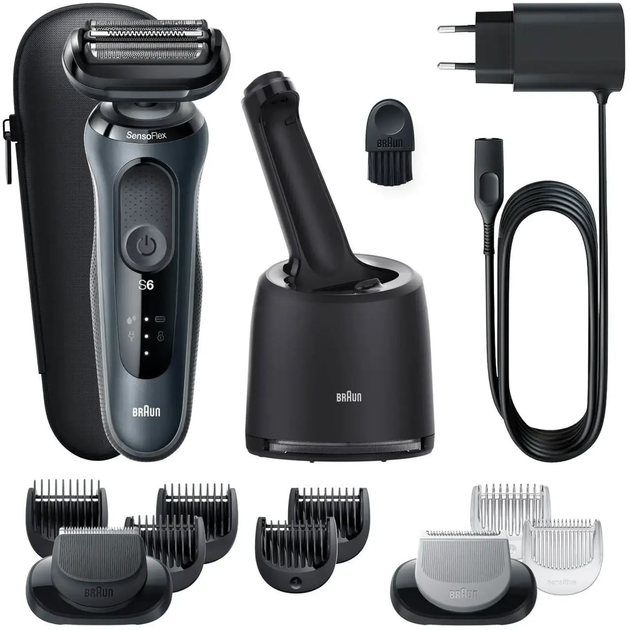 Braun Series 6 Rasierer Herren N7650cc Grau