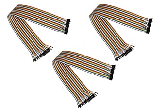 kabelmeister Jumper Wire 40-Pin Bu-Bu 3er-Set 20cm