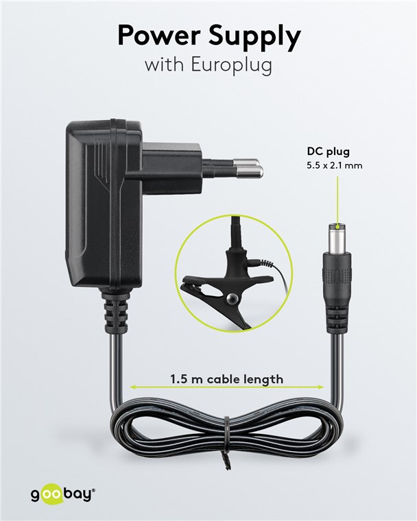 LED-Klemm-Lupenleuchte, 6 W, schwarz