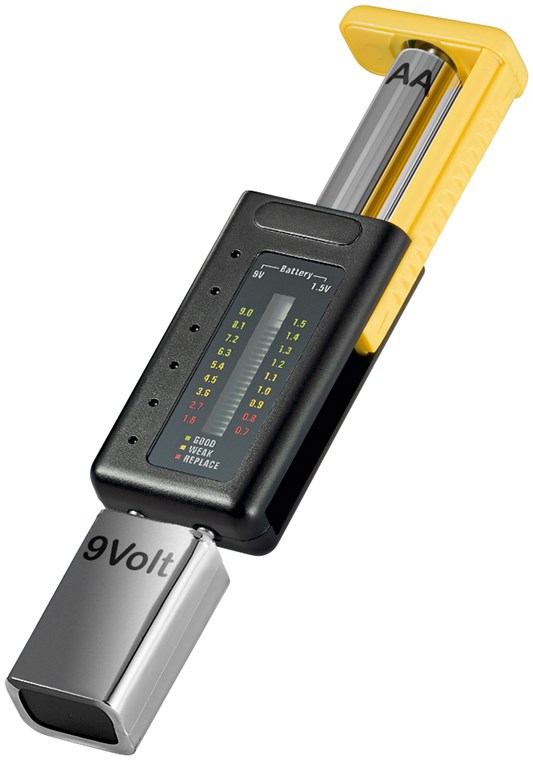 LCD-Batterietester