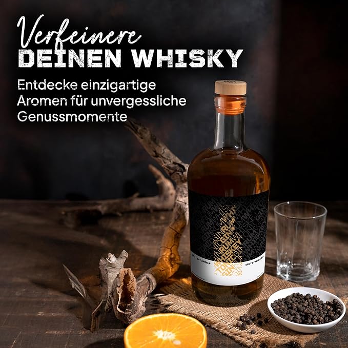 DIBYS WHISKEY  BAUKASTEN SET MIT GEWÜRZEN  MHD 12/26