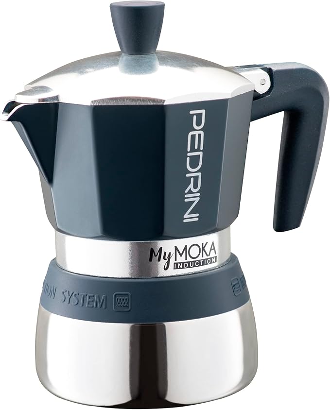 Pedrini 02CF095 Mymoka Induztion 3 TZ KAFFEEKANNE.MYMOKA INDUKTION, Aluminium, Taupe