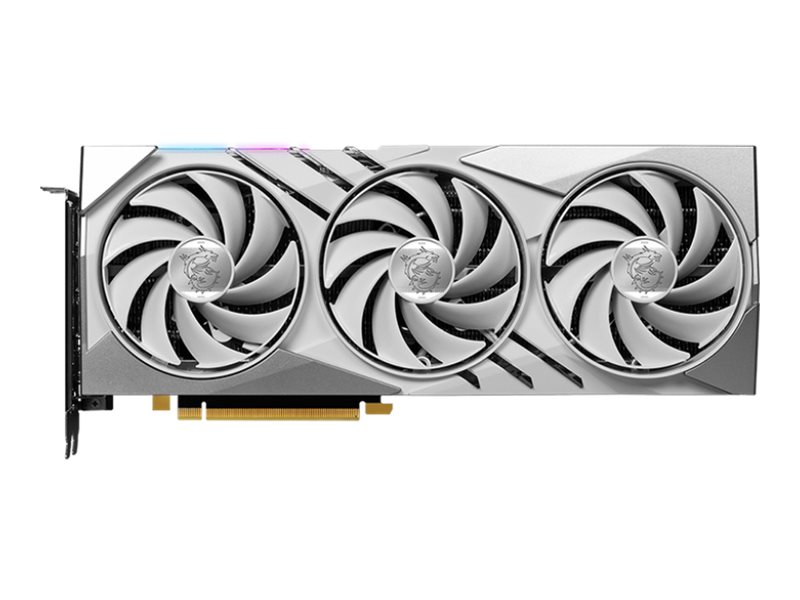 MSI GeForce RTX 4070 GAMING X SLIM WHITE 12G MSI GeForce RTX 4070 GAMING X SLIM WHITE 12G