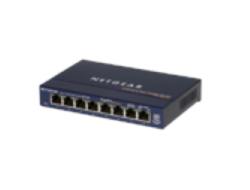 NETGEAR GS108GE Netzwerk-Switch Unmanaged Gigabit Ethernet (10/100/1000) Blau NETGEAR GS108GE Netzwerk-Switch Unmanaged Gigabit Ethernet (10/100/1000) Blau