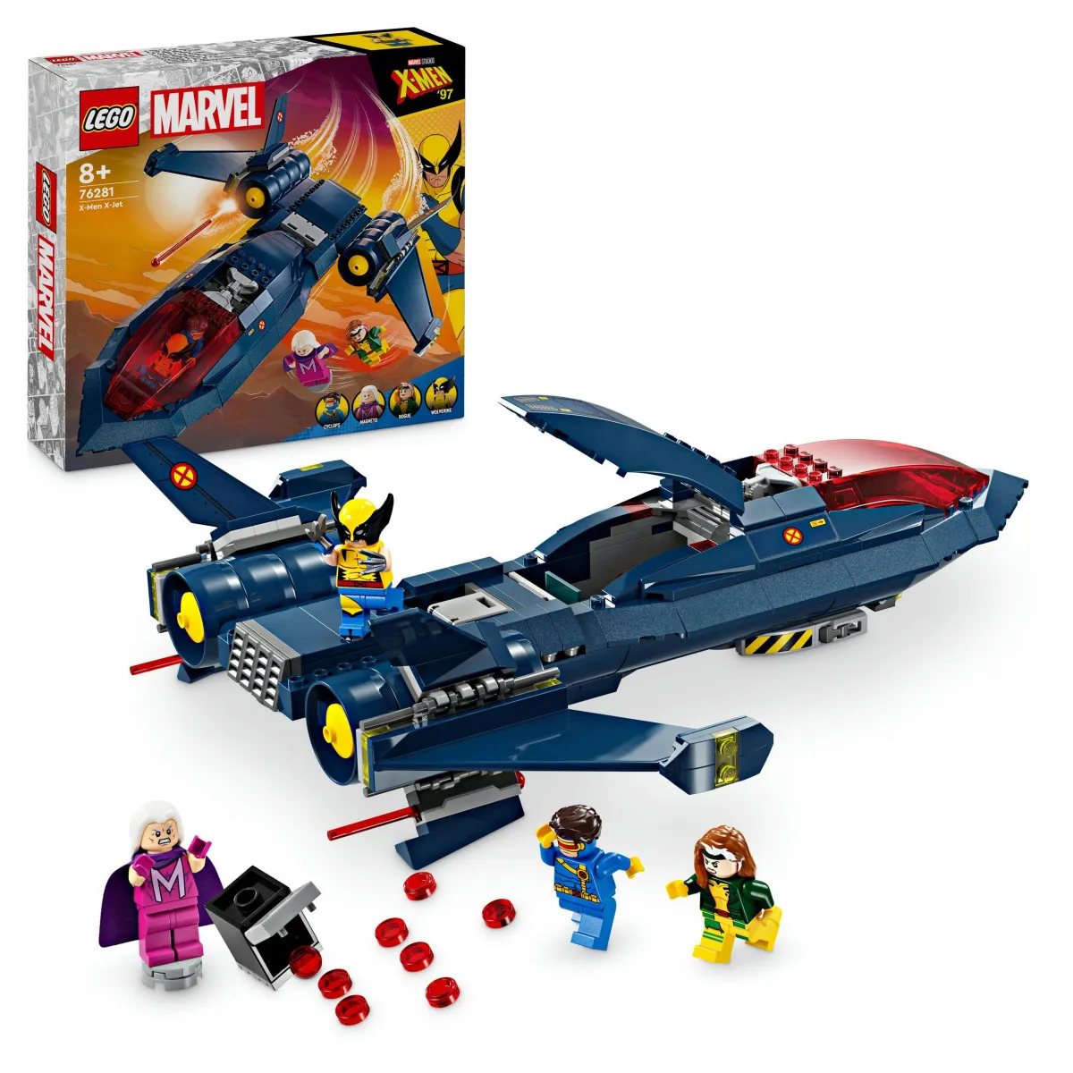 LEGO® 76281 Marvel Super Heroes™ - X-Jet der X-Men (359 Teile)