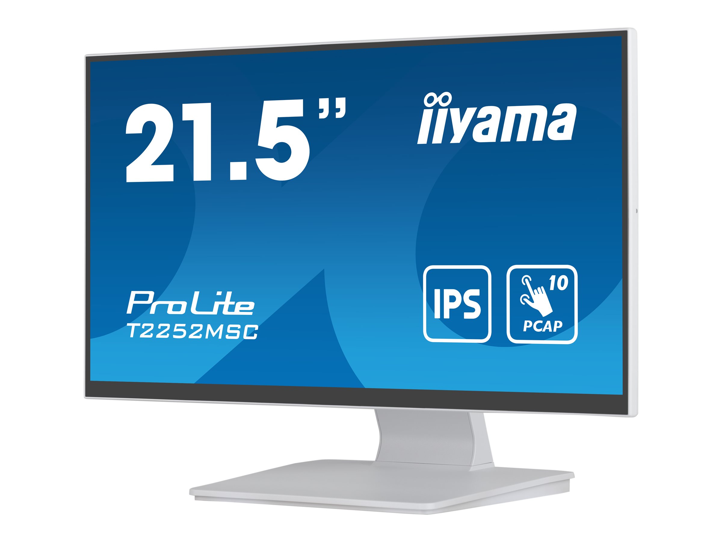 iiyama ProLite T2252MSC-W2 Computerbildschirm 54,6 cm (21.5") 1920 x 1080 Pixel Full HD LCD Touchscreen Tisch Weiß