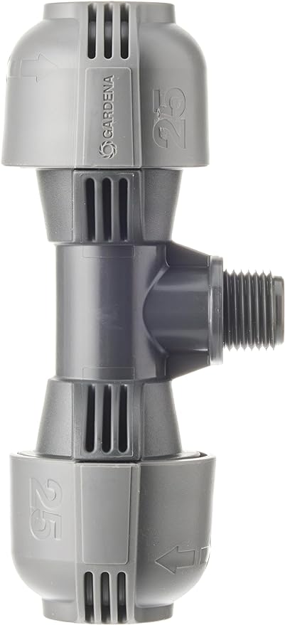 Gardena Sprinklersystem T-Stück 25 mm x 1/2"-Außengewinde