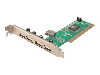 Logilink PCI Schnittstellenkarte USB 2.0 4+1x