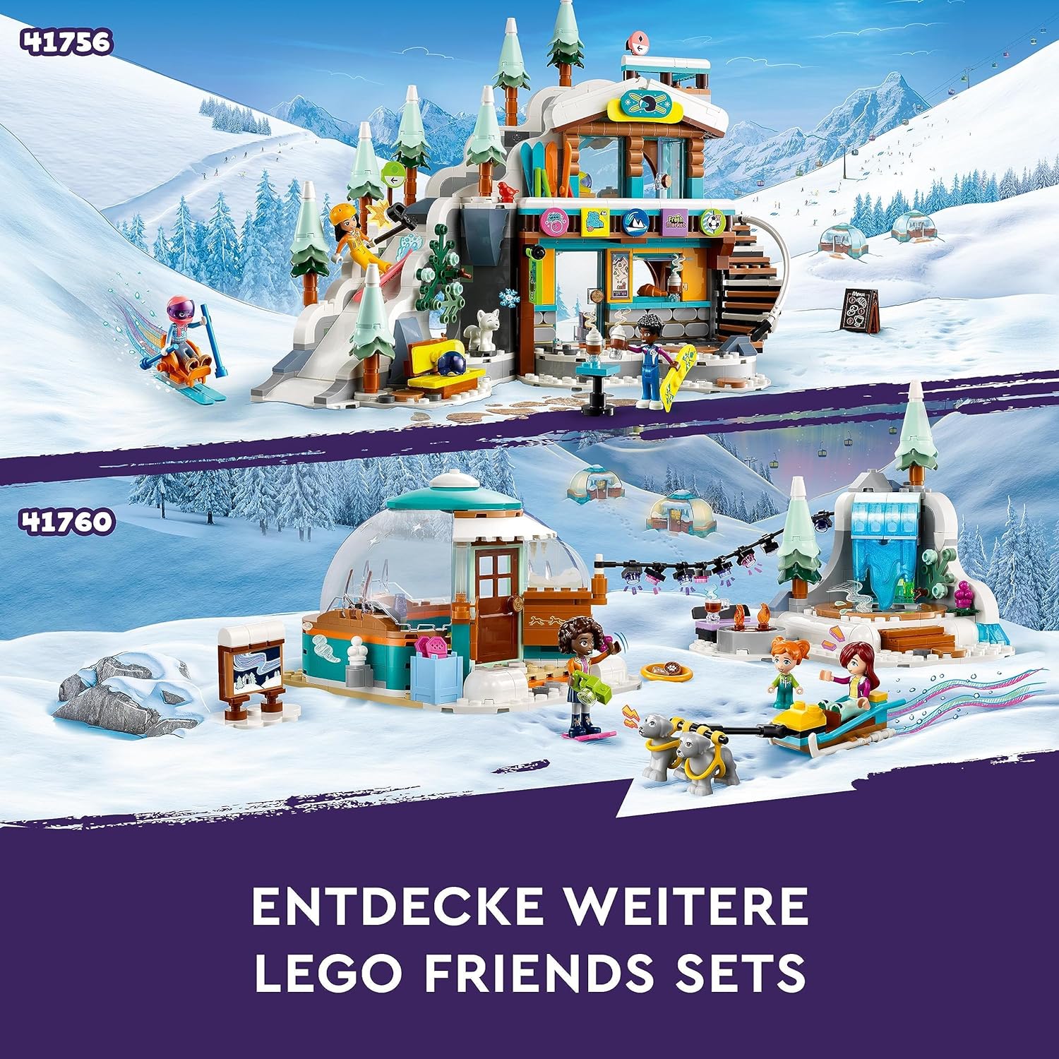 LEGO®  41760 - Friends Ferien im Iglu (491 Teile)