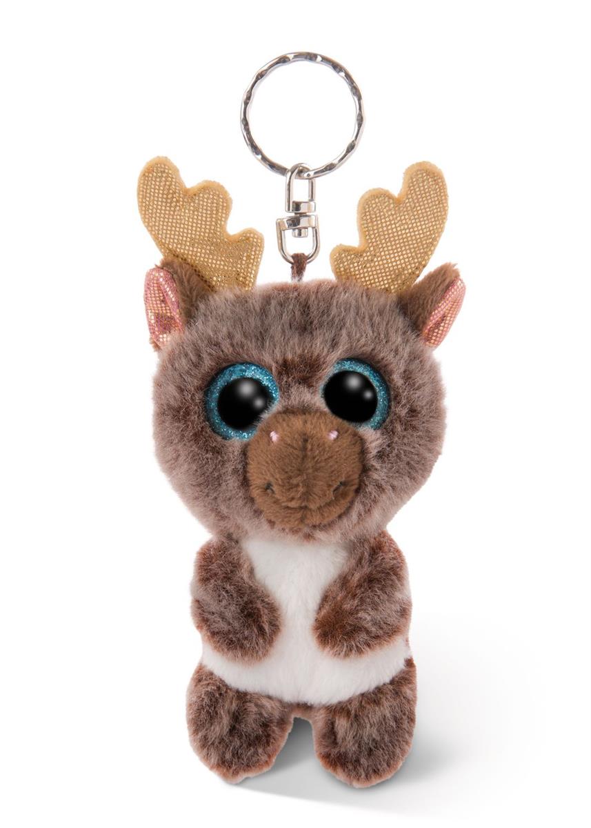 Nici 46615 - Glubschis - Rentier Cocoa-Fee  - 9 cm - Schlüsselanhänger