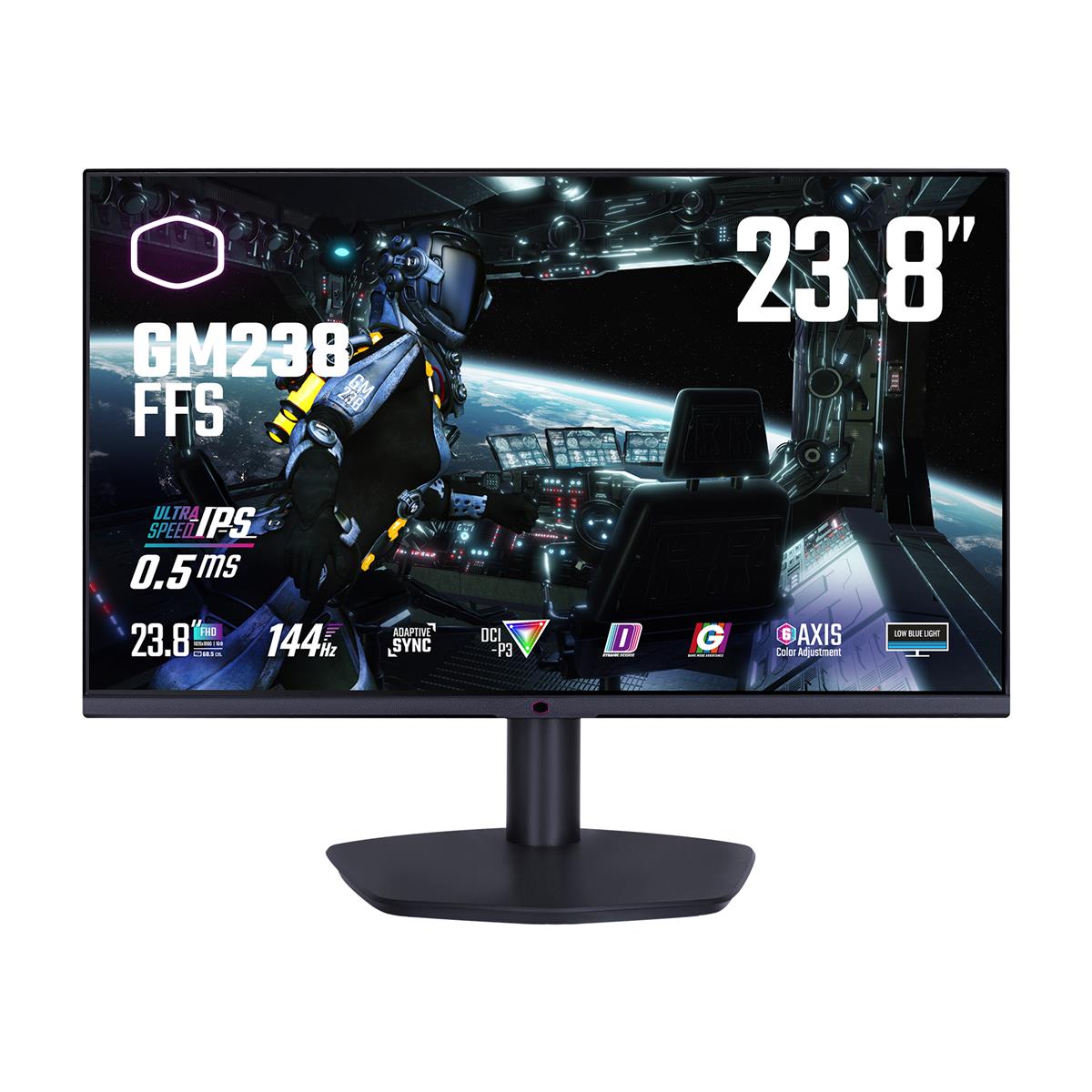 Cooler Master Gaming GM238-FFS LED display 60,5 cm (23.8") 1920 x 1080 Pixel Full HD Schwarz
