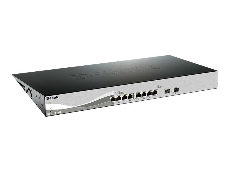 D-Link DXS 1210-10TS - Switch - managed - 8 x 10GBase-T + 2 x 10 Gigabit SFP+