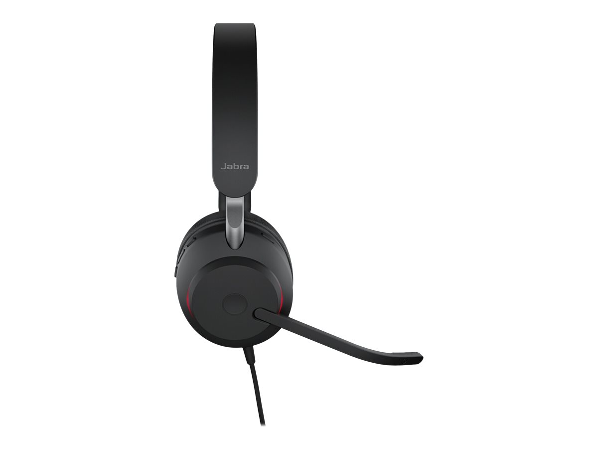 Jabra Headset Evolve2 40 SE USB-A UC Stereo schnurgebunden