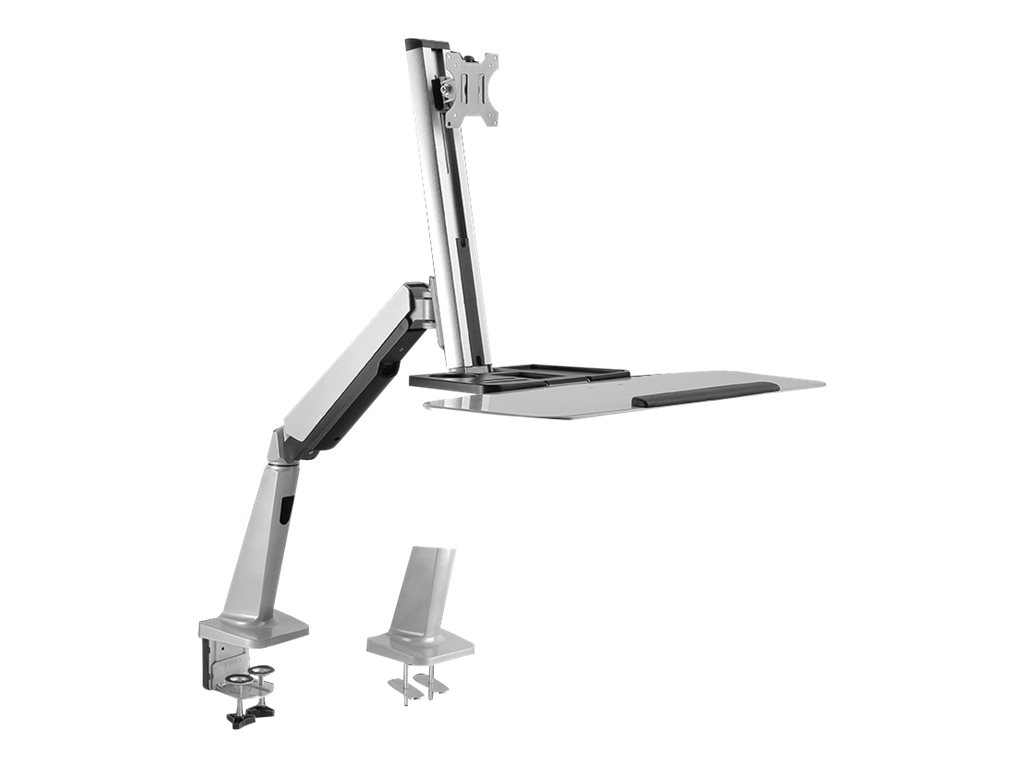 LogiLink BP0040 Flachbildschirm-Tischhalterung 81,3 cm (32") Tisch/Bank Aluminium