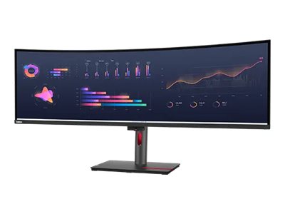Lenovo ThinkVision P49w-30 LED display 124,5 cm (49") 5120 x 1440 Pixel DQHD Schwarz