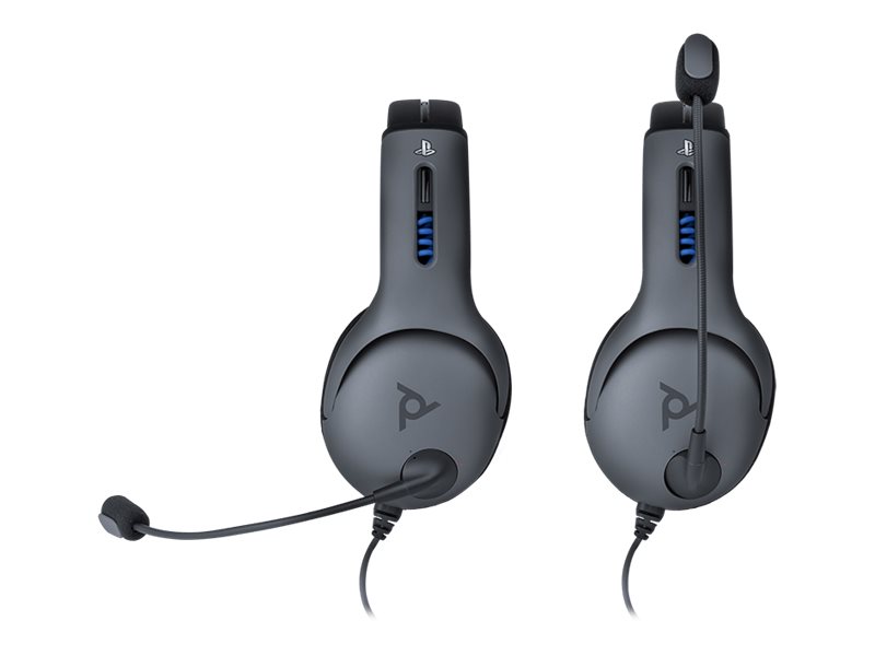 PDP LVL50 Kopfhörer Kabelgebunden Kopfband Gaming Schwarz, Grau
