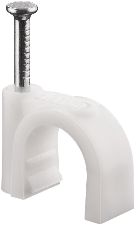 Kabelschelle 10 mm, weiß