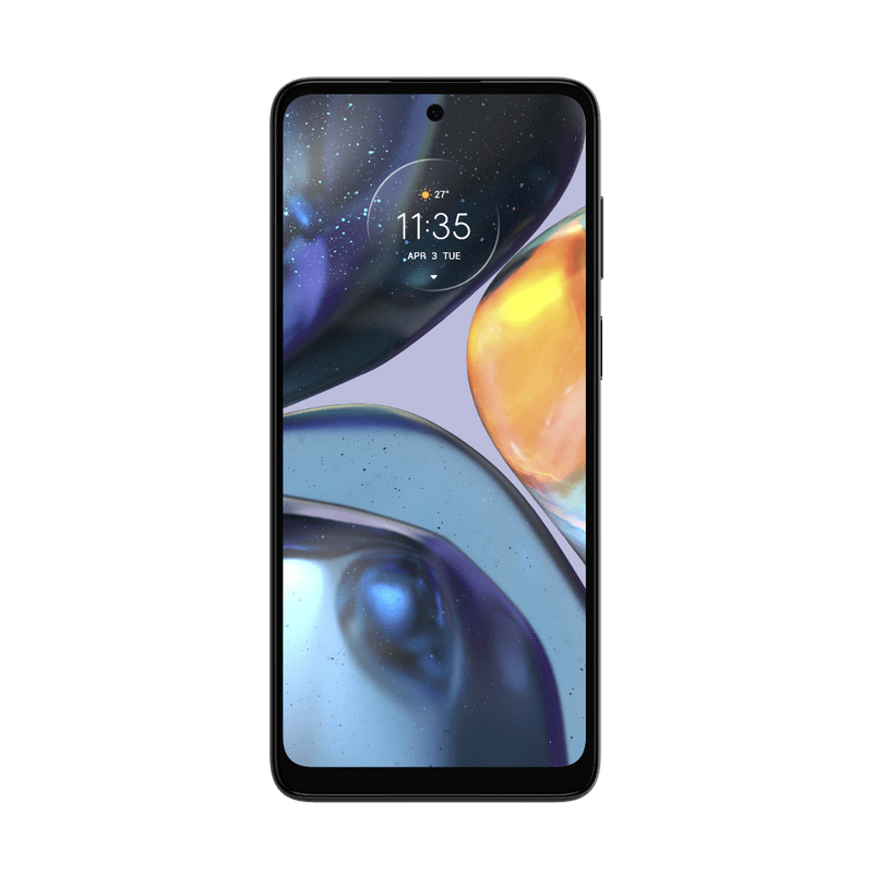 Motorola Moto G moto g22 16,5 cm (6.5 Zoll) Dual-SIM Android 12 4G USB Typ-C 4 GB 64 GB 5000 mAh Schwarz