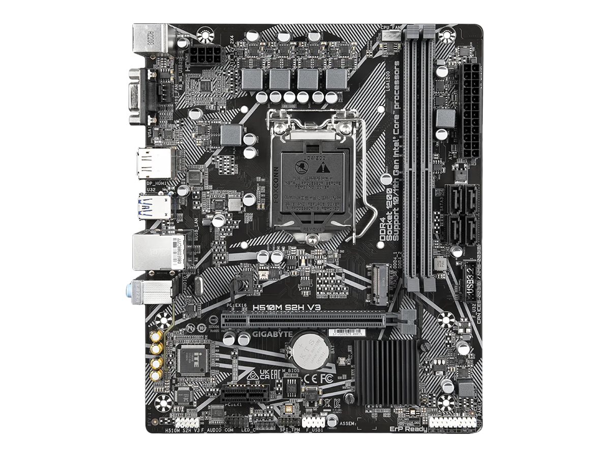 GIGABYTE H510M S2H V3 Motherboard Intel H470 Express LGA 1200 (Socket H5) micro ATX
