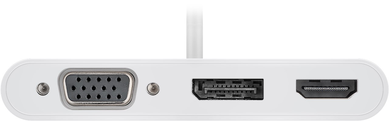 USB-C™ Multiport-Adapter auf VGA, DisplayPort™, HDMI™ USB-C™ Multiport-Adapter auf VGA, DisplayPort™, HDMI™