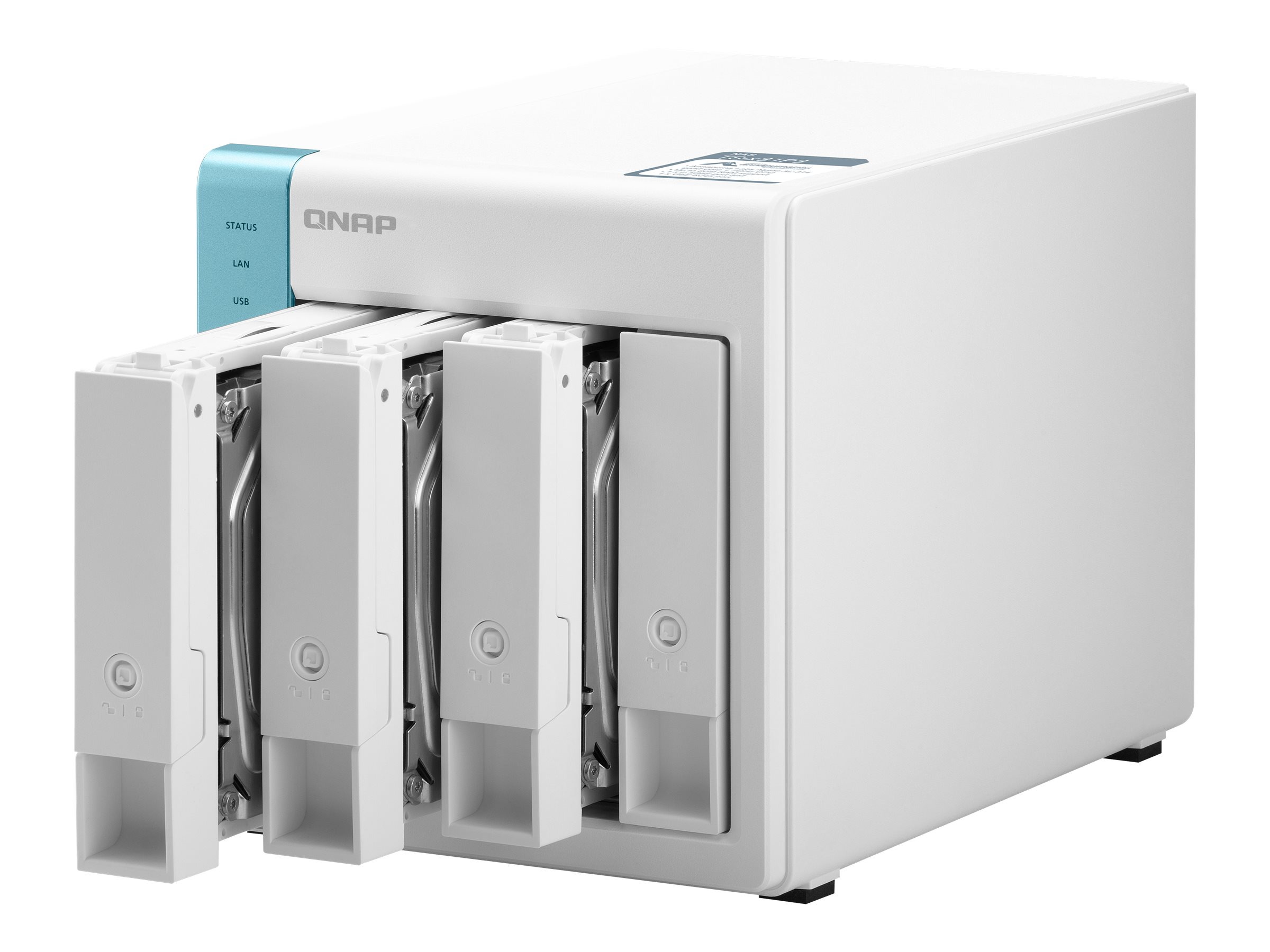 QNAP TS-431P3-4G - NAS-Server - 4 Schächte - SATA 6Gb/s