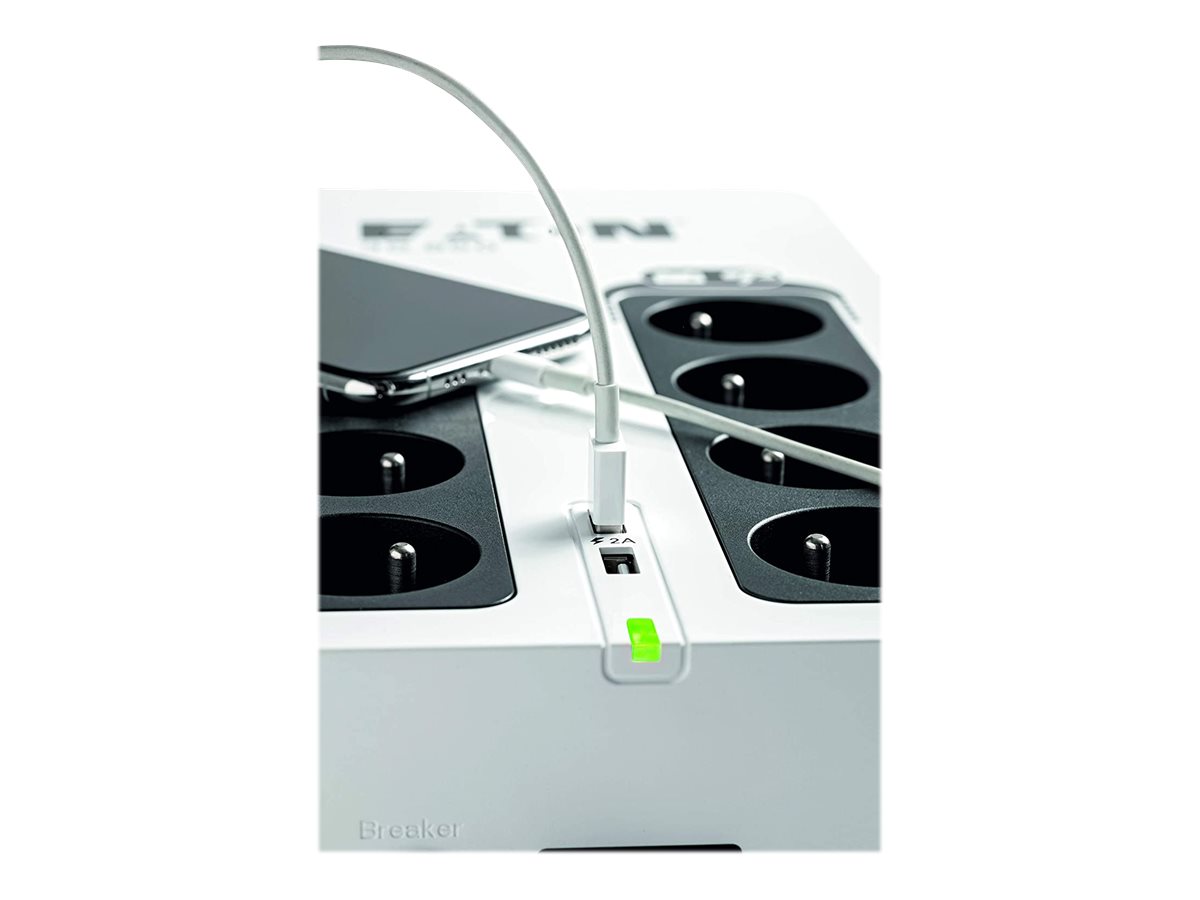 Eaton 3S700D Unterbrechungsfreie Stromversorgung (USV) Standby (Offline) 0,7 kVA 420 W 8 AC-Ausgänge