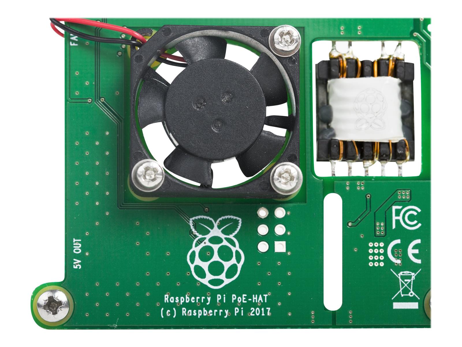 Raspberry Pi Pi PoE HAT - Zusätzliche Schalttafel