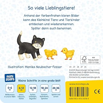 Meine allerersten Tiere - ab 6 M.