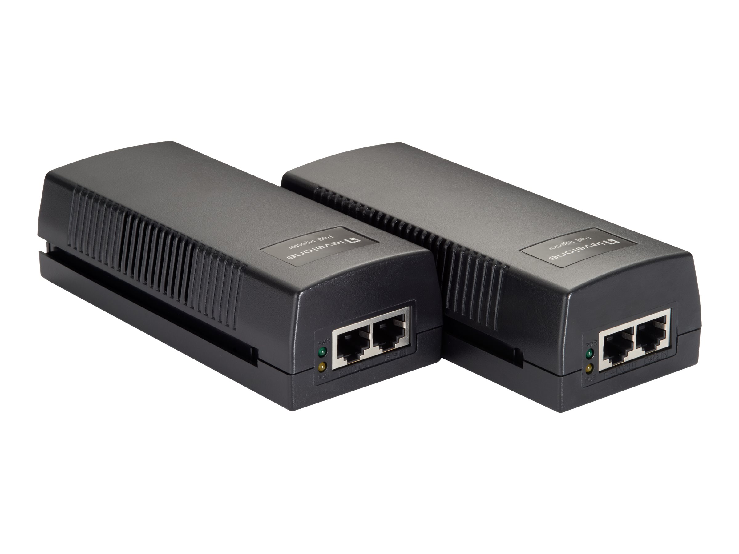 LevelOne POI-3010 PoE-Adapter Schnelles Ethernet, Gigabit Ethernet 52 V