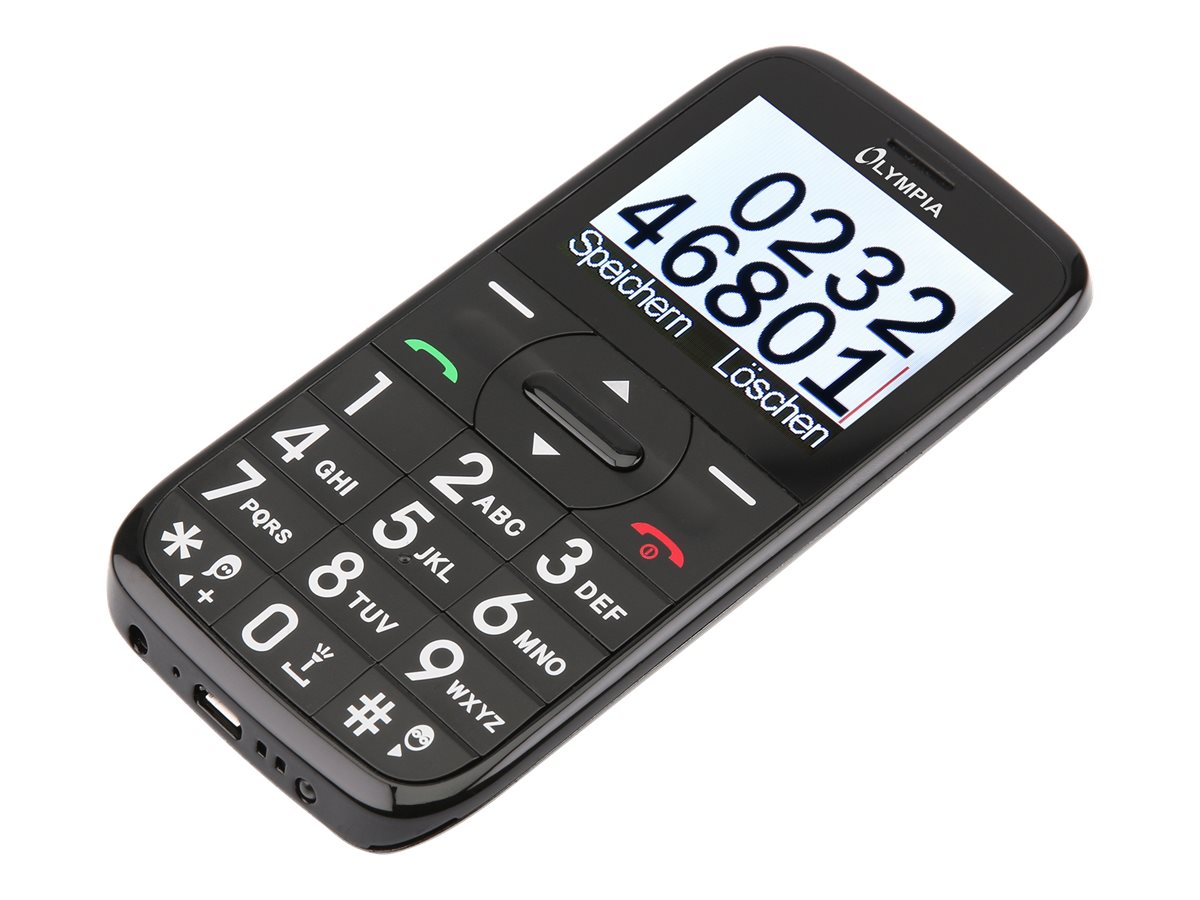 Olympia Happy II - Mobiltelefon - Dual-SIM - microSD slot