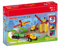 fischertechnik Jumbo Starter - Fahrzeug-Baukasten - 5 Jahr(e) - 135 Stück(e) - Grün - Rot - Gelb - 465 mm - 85 mm