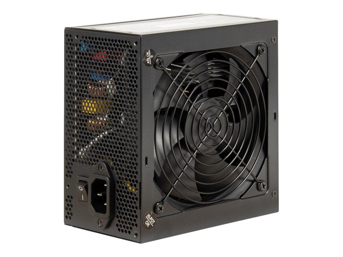 Inter-Tech Argus BPS-600 Netzteil 600 W 20+4 pin ATX ATX Schwarz
