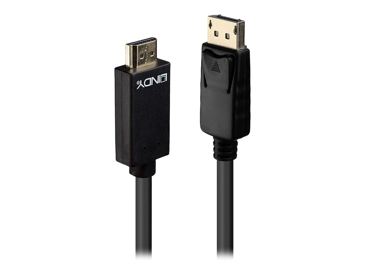 Lindy 36924 Videokabel-Adapter 5 m DisplayPort HDMI Typ A (Standard) Schwarz