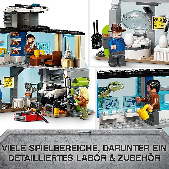 LEGO® 76949 Jurassic World™ - Giganotosaurus & Therizinosaurus Angriff (810 Teile)