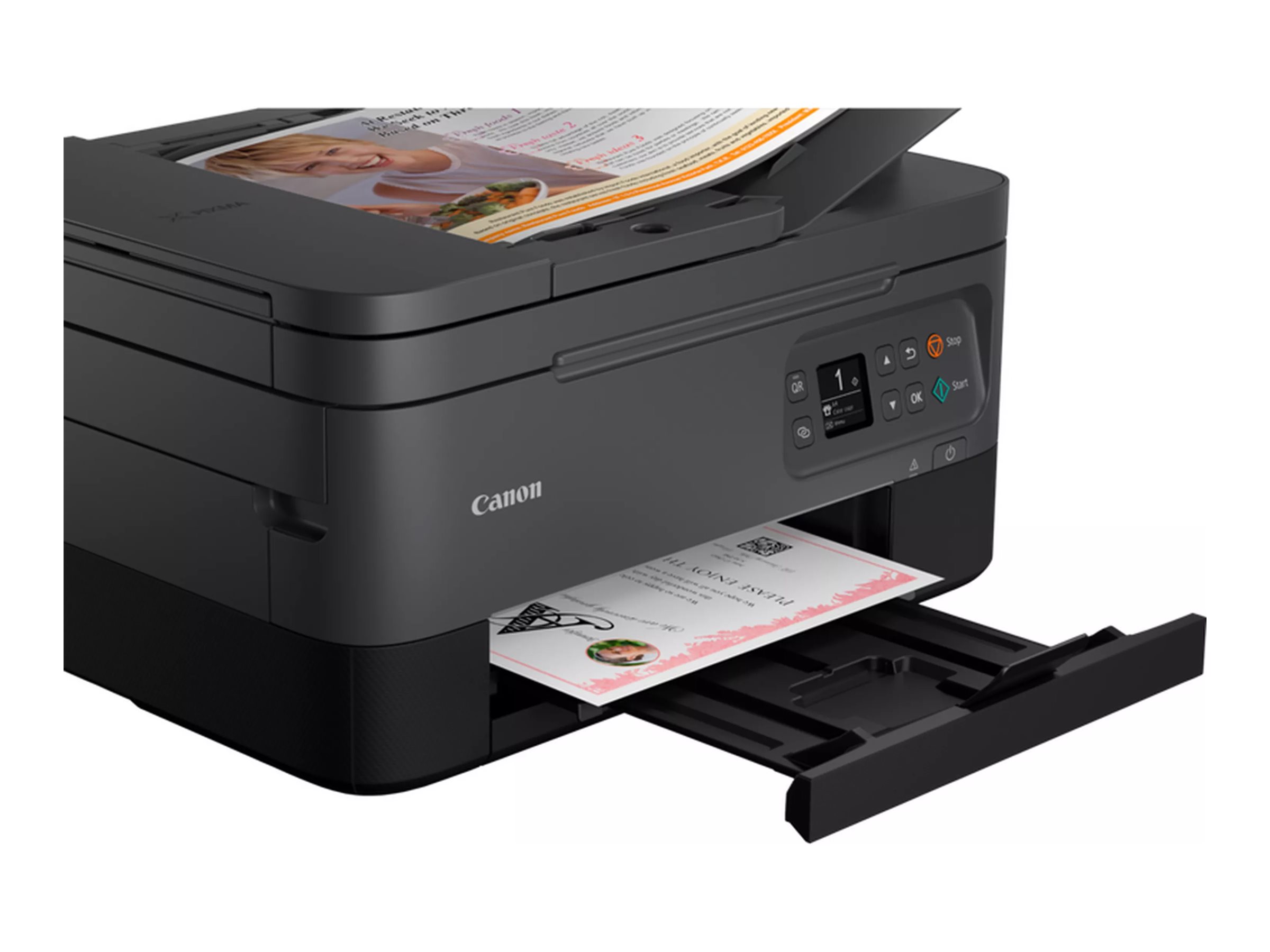 Canon PIXMA TS7450i 3-in-1 WLAN-Farb-Multifunktionssystem, Schwarz