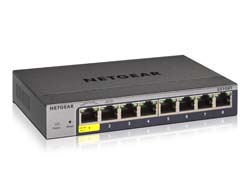 NETGEAR GS108Tv3 Managed L2 Gigabit Ethernet (10/100/1000) Grau