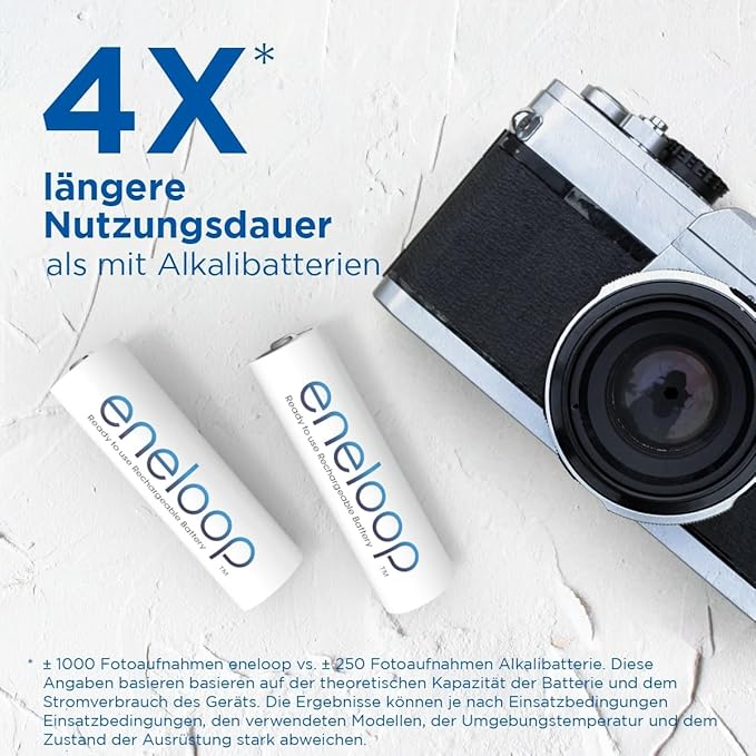 eneloop Panasonic Akku BK-4MCDE/2BE AAA 800mAh 2St. eneloop Panasonic Akku BK-4MCDE/2BE AAA 800mAh 2St.