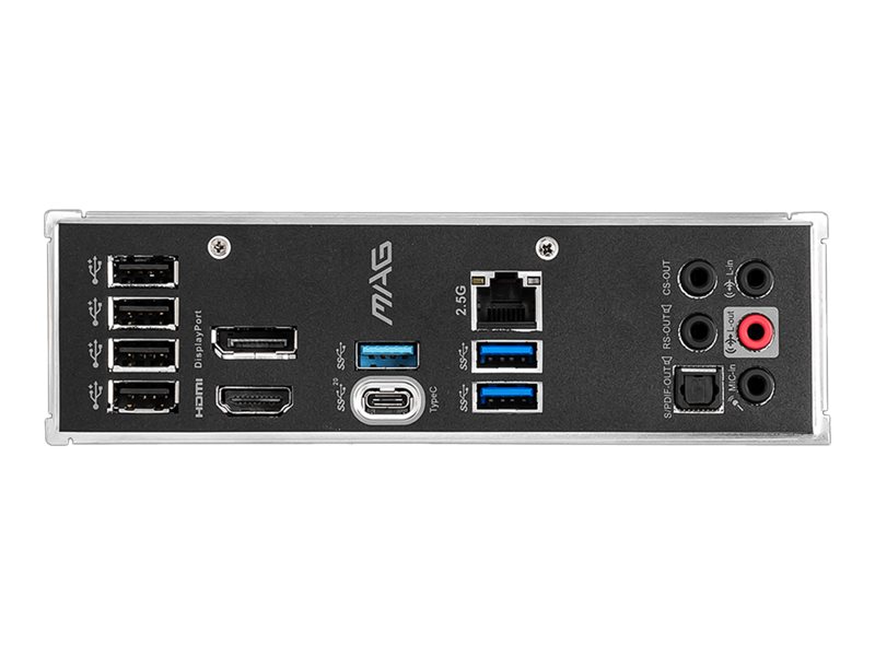 MSI MAG B560M MORTAR - Motherboard - micro ATX - LGA1200-Sockel - B560 Chipsatz - USB-C Gen2, USB 3.2 Gen 1, USB-C Gen 2x2 - 2.5 Gigabit LAN - Onboard-Grafik (CPU erforderlich)