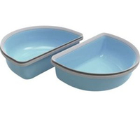 SUREFEED Halbschalen - Blau 2er Set