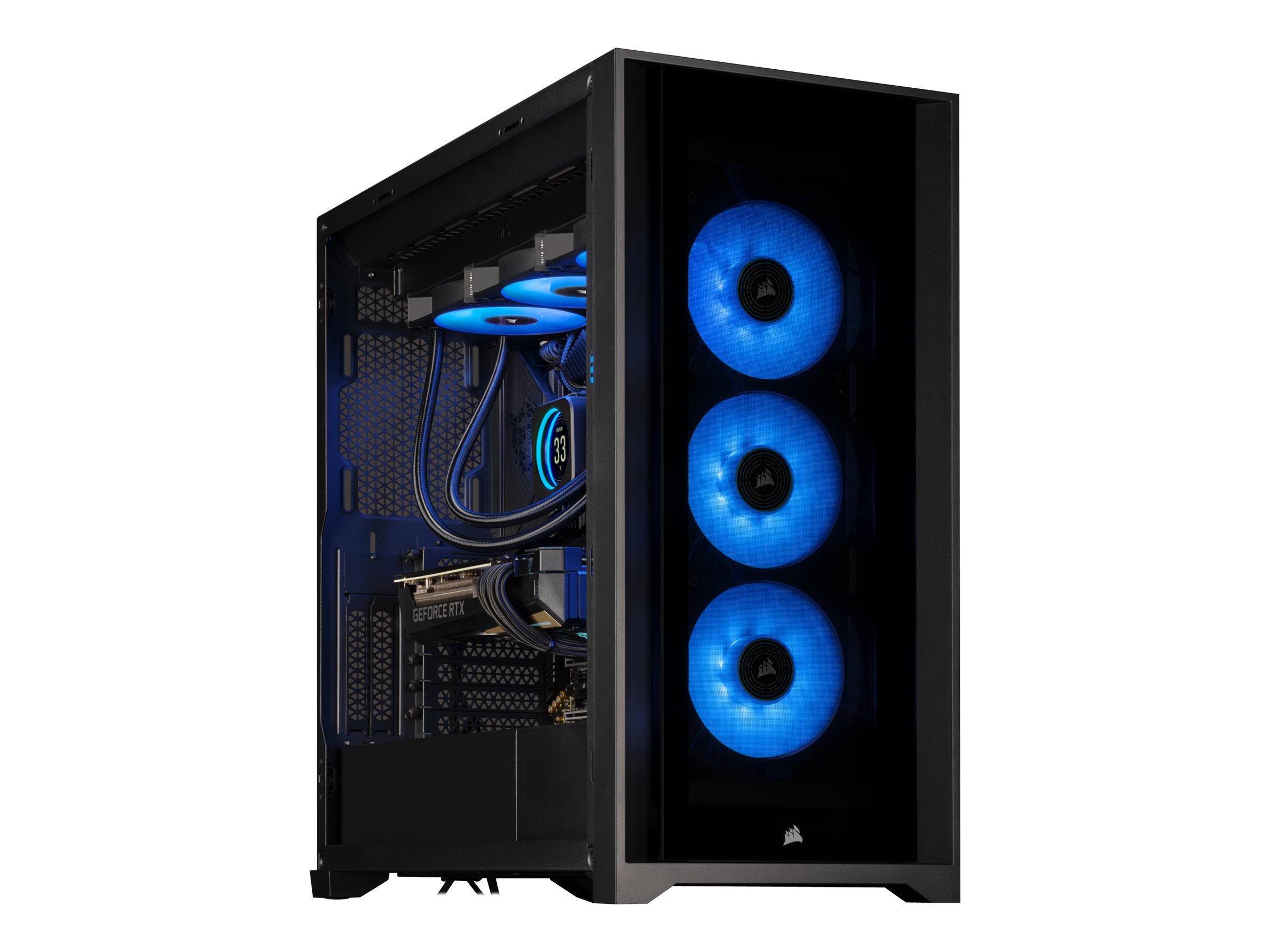 Corsair ML140 LED ELITE Computergehäuse Ventilator 14 cm Schwarz 1 Stück(e)